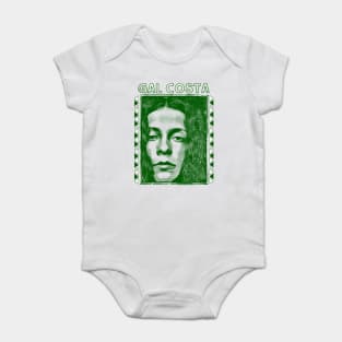 Gal Costa \/\/ Retro Original Fan Art Design Baby Bodysuit